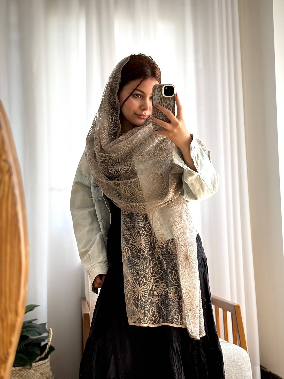 شال گیپور مجلسی مزونی اصل ترکیه