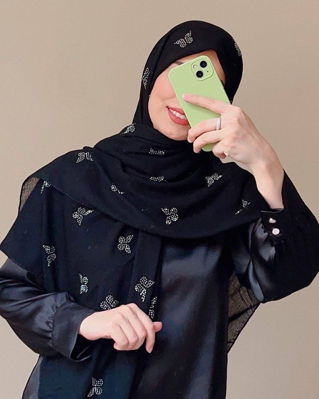 روسری درختی نگین دار قواره 140