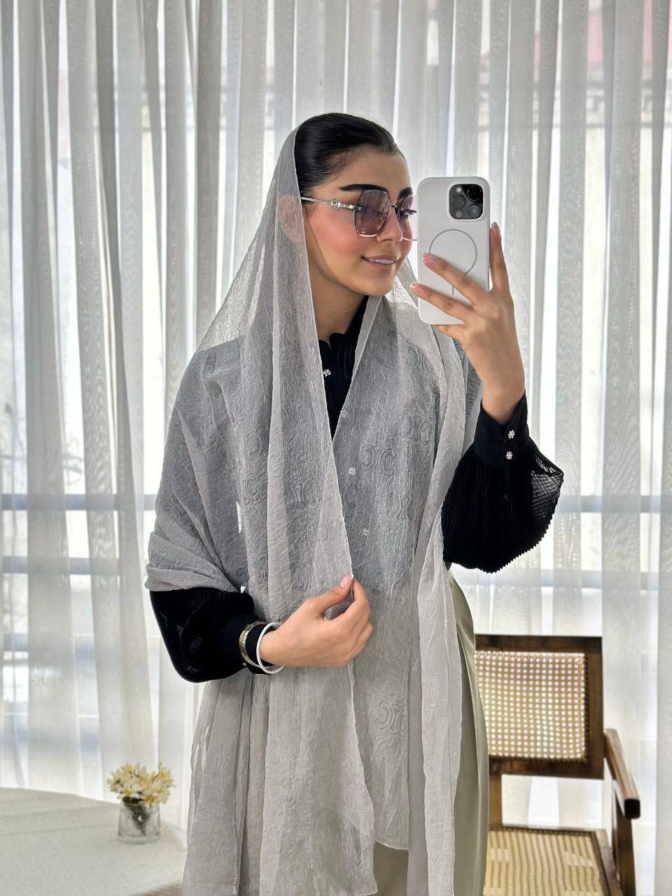 شال حریر کاغذی وارداتی