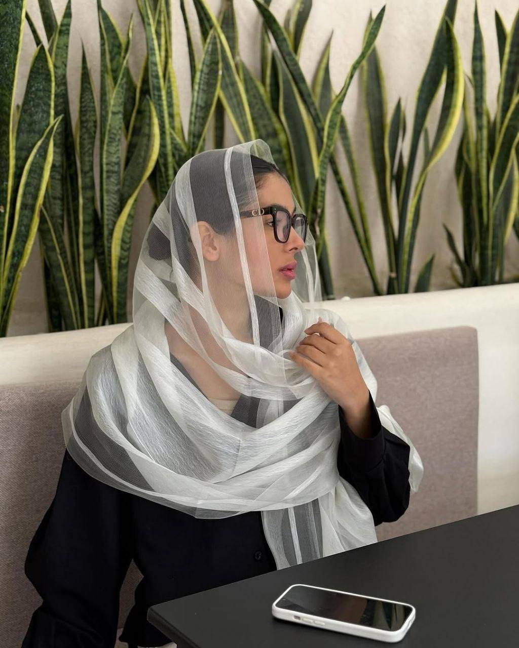 شال ابریشم زنانه مدل پرستیژ