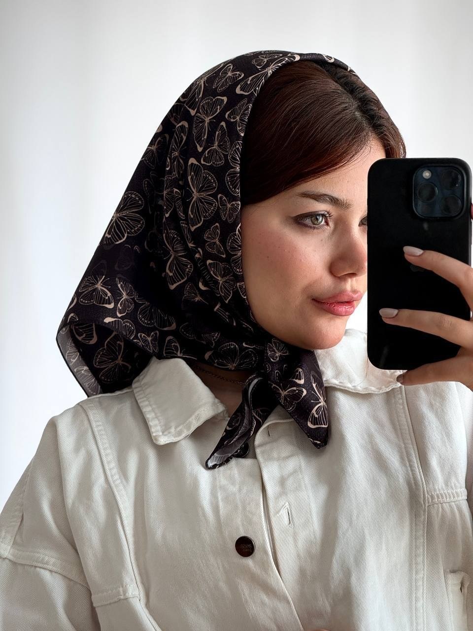 روسری مینی ابریشم
