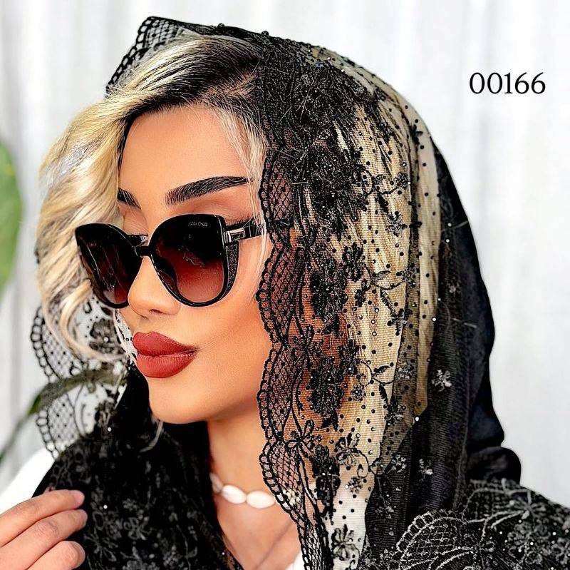 شال مجلسی حاشیه گلدوزی