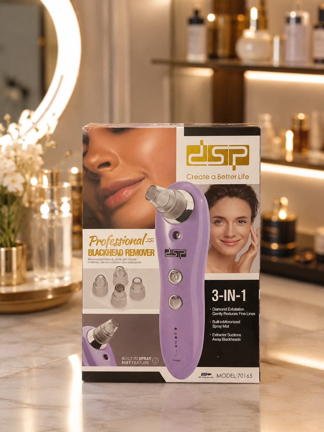 ميكرودرم DSP مدل 70165 بخاردار شارژی