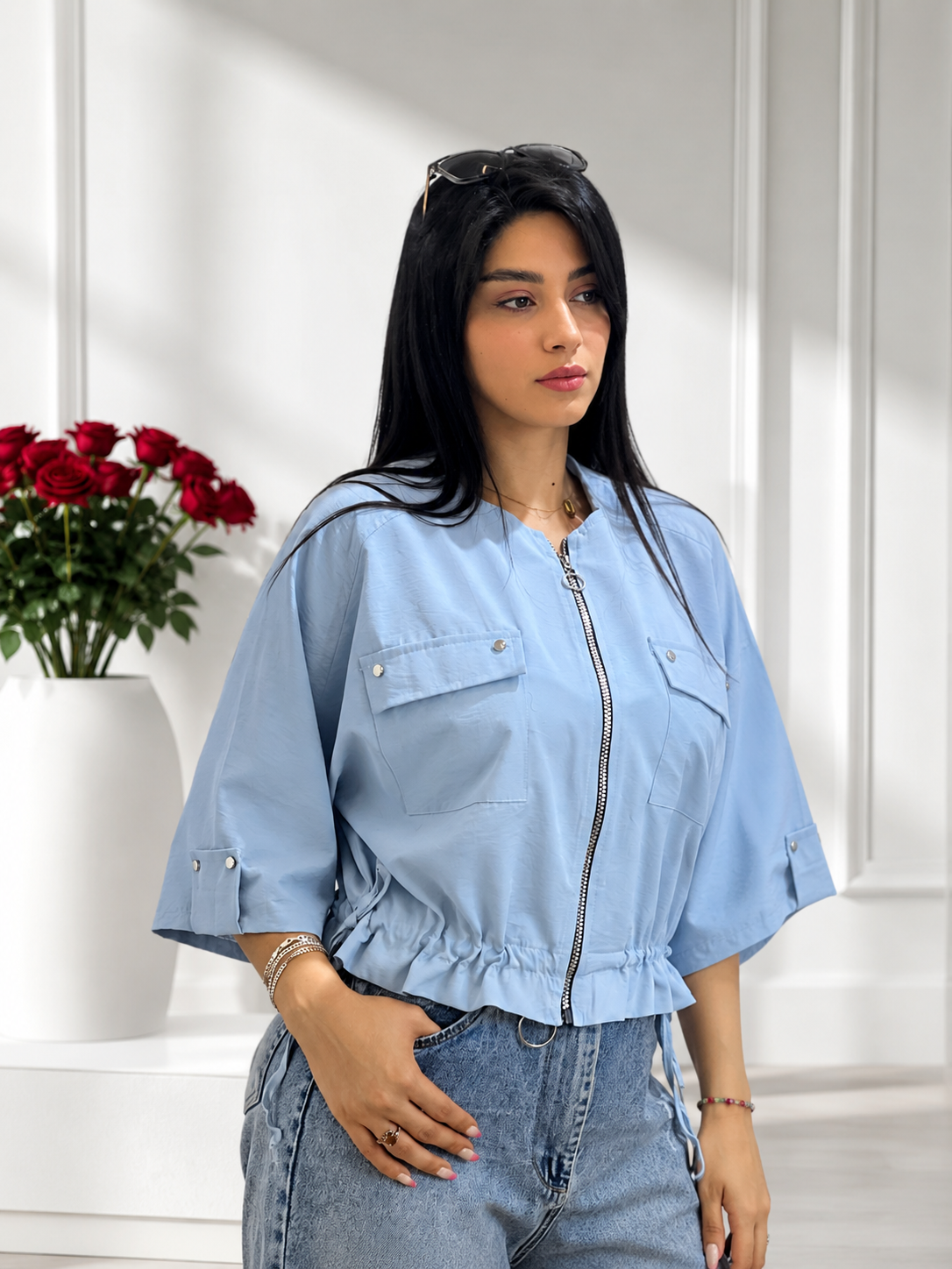 بامبر سیلک زنانه فری سایز