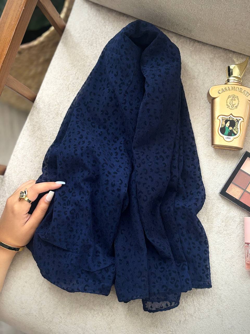 شال پیگمنت زنانه مدل پلنگی