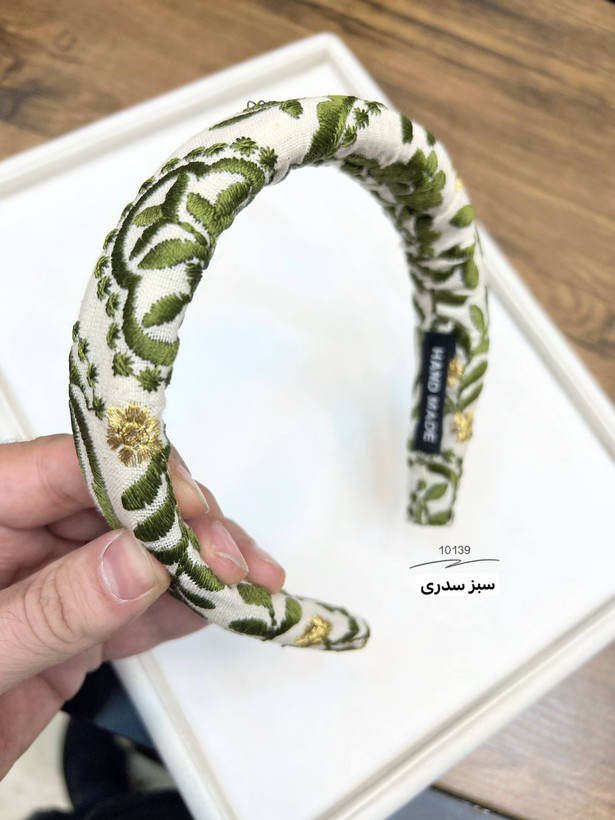 تل سر زنانه نشکن وارداتی گلدوزی شده
