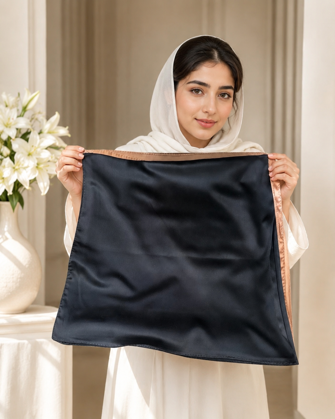 روسری مینی زنانه قواره ۷۵