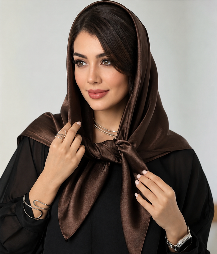 روسری شنی زنانه قواره ۱۰۰ ترکیه