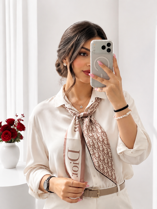 باندانا ژاکارد مجلسی زنانه
