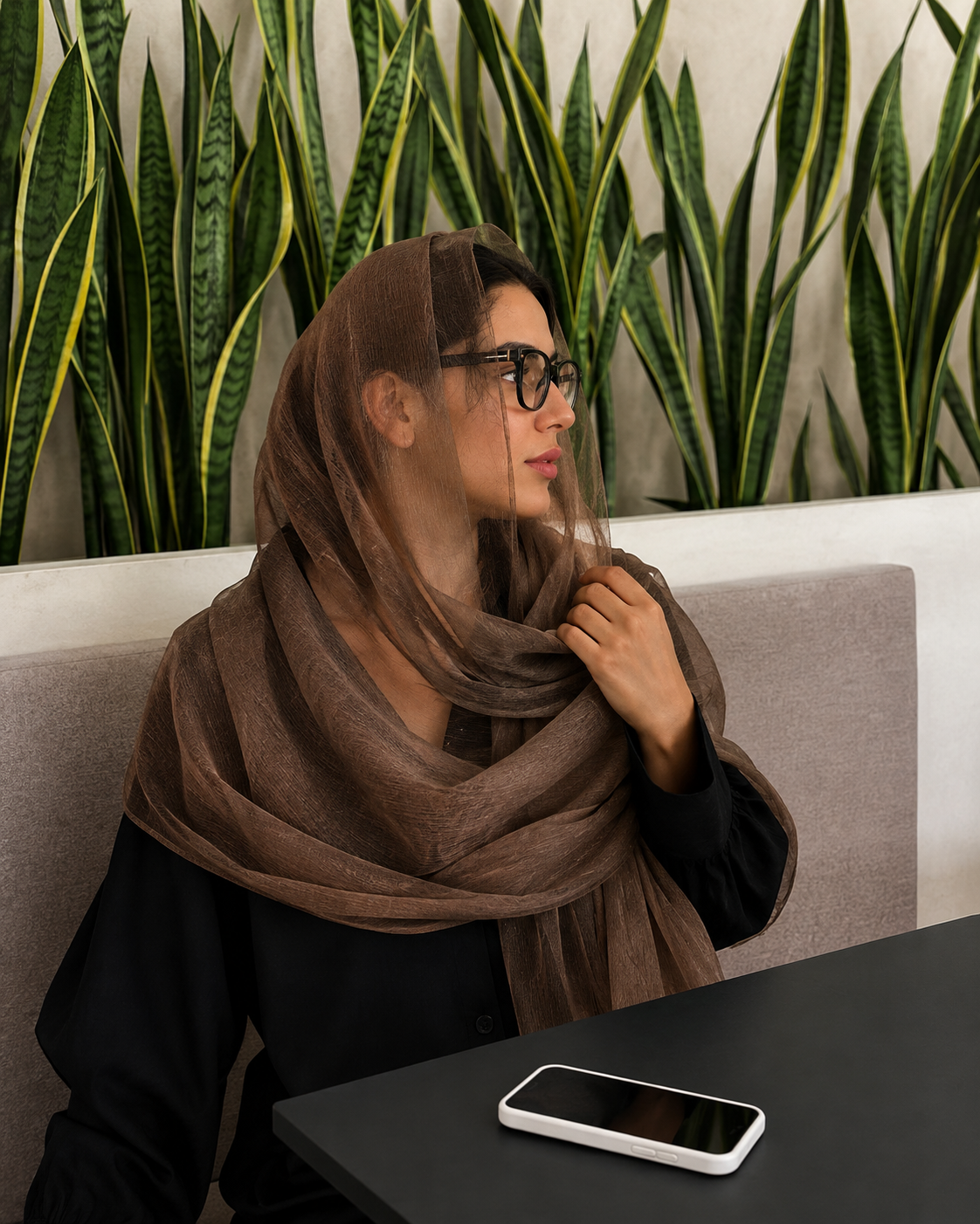 شال ابریشم زنانه مدل پرستیژ