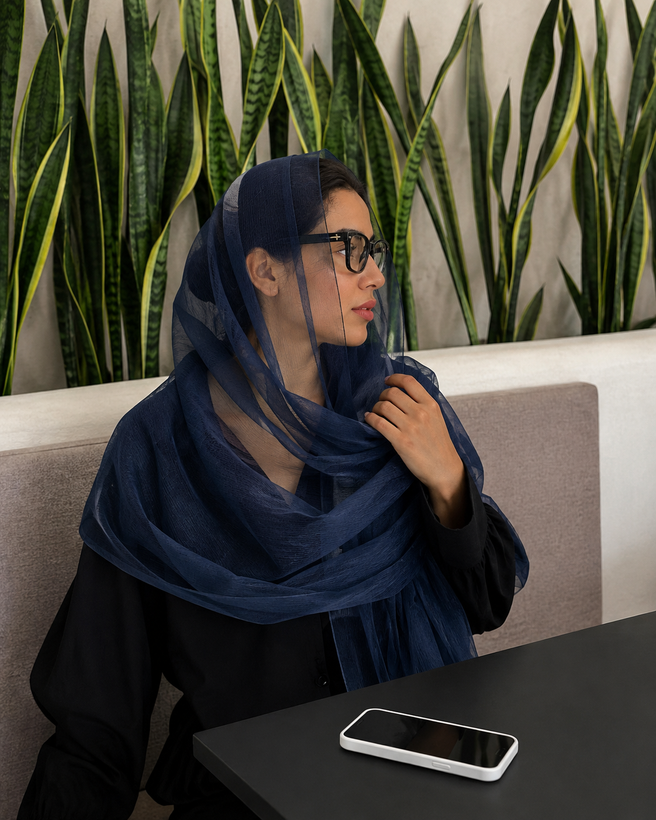 شال ابریشم زنانه مدل پرستیژ
