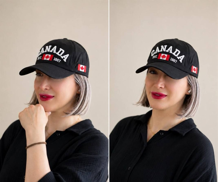 کلاه چریکی بیسبالی زنانه مدل کانادا