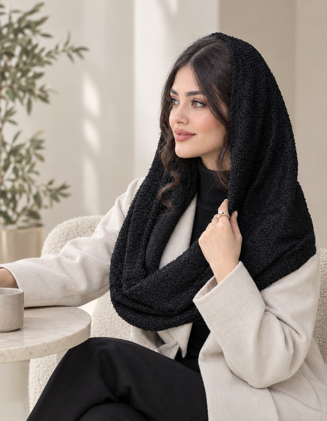 شال گردن تدی مجلسی زنانه