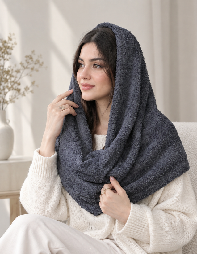 شال گردن تدی مجلسی زنانه