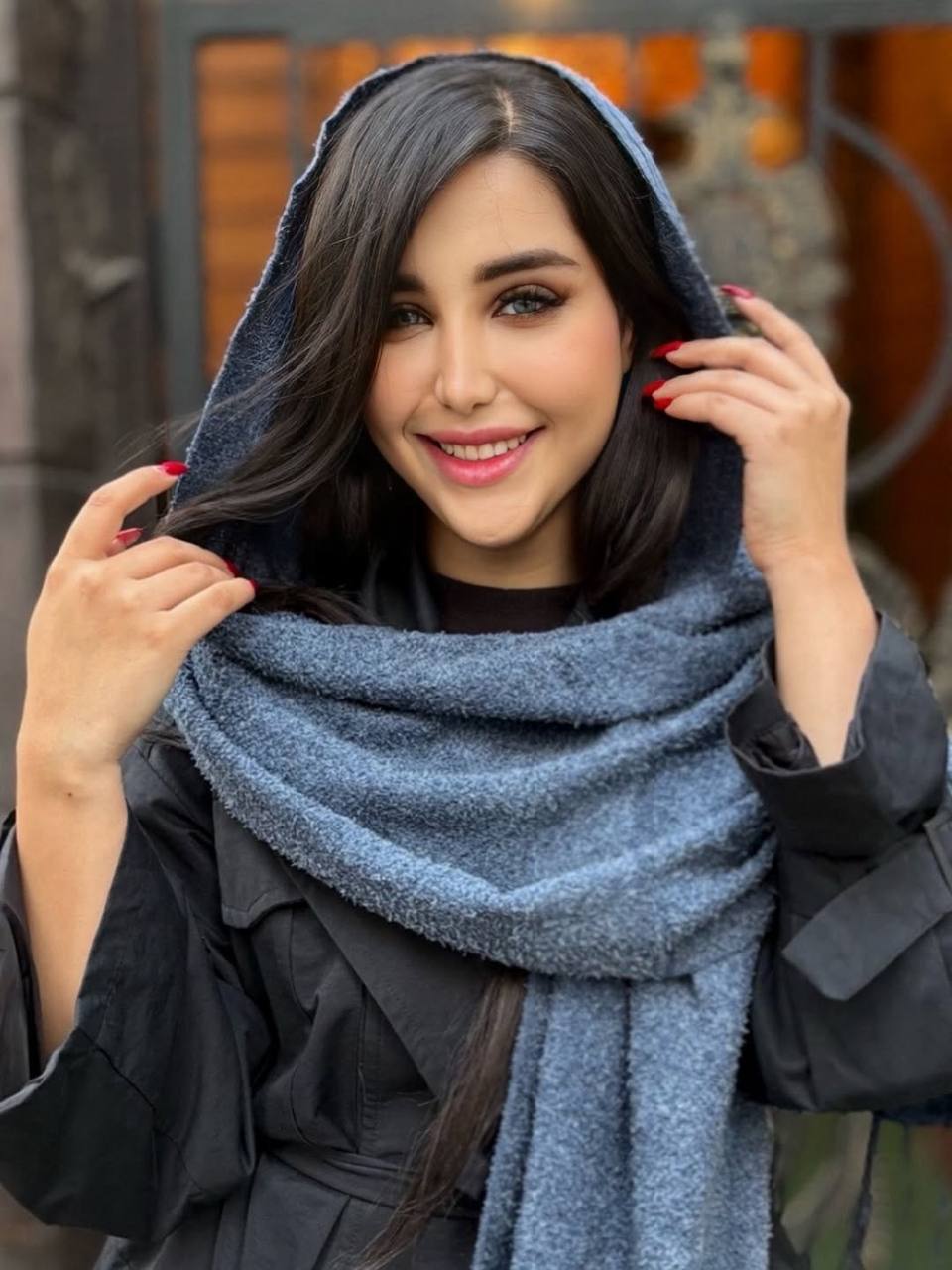 شال تدی مجلسی زنانه وارداتی