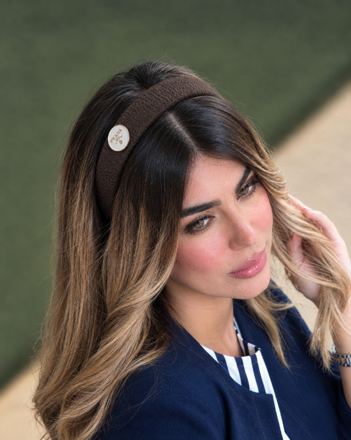 تل سر مجلسی زنانه مدل پرادا