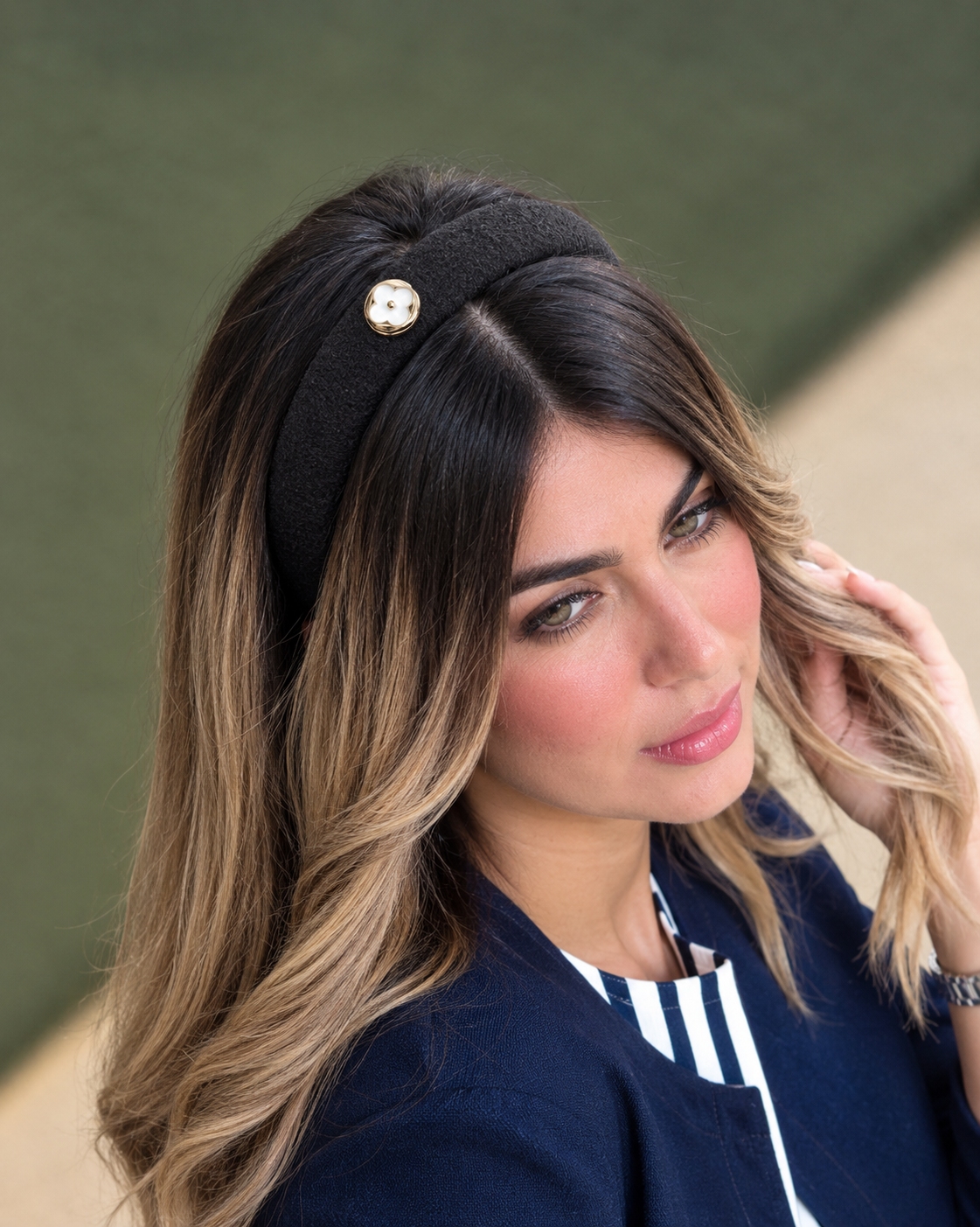 تل سر مجلسی زنانه مدل ستاره