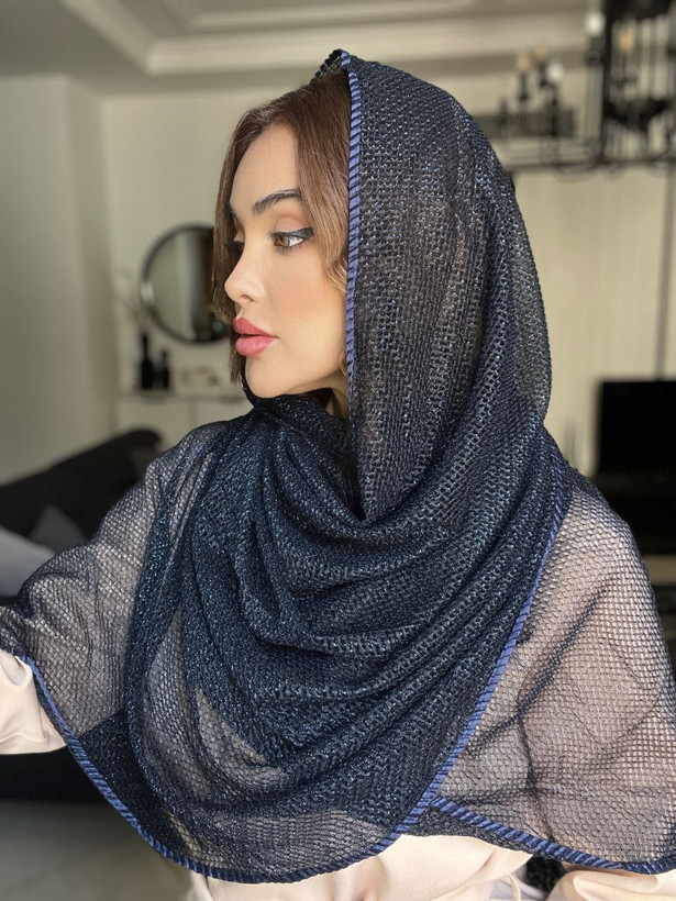 شال حصیری مجلسی وارداتی زنانه